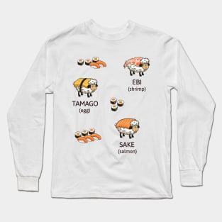 Susheep Chart Long Sleeve T-Shirt